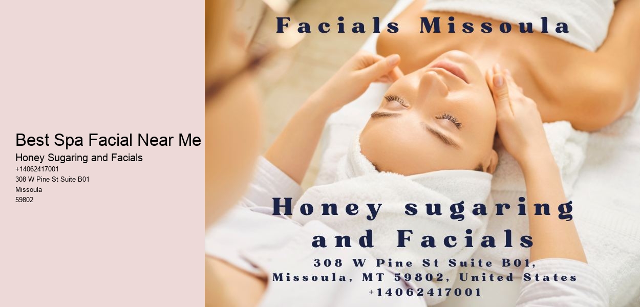 Best Spa Facial Near Me