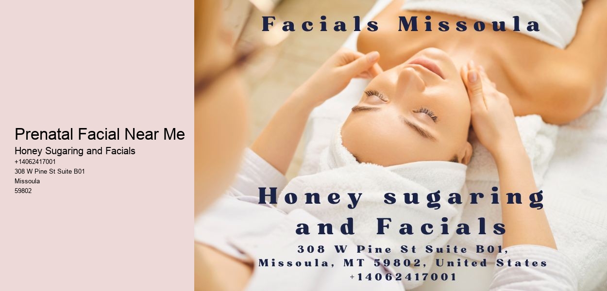 Prenatal Facial Near Me